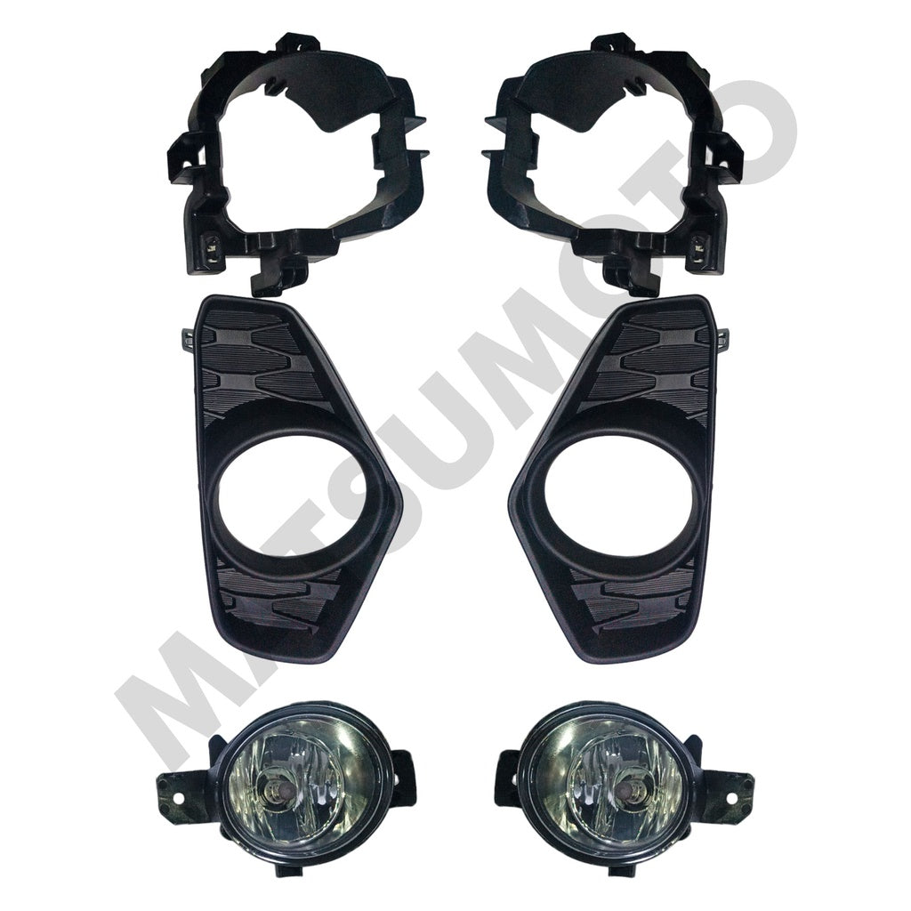 kit de neblineros Nissan NP300 Navara (2021-ON) instalados