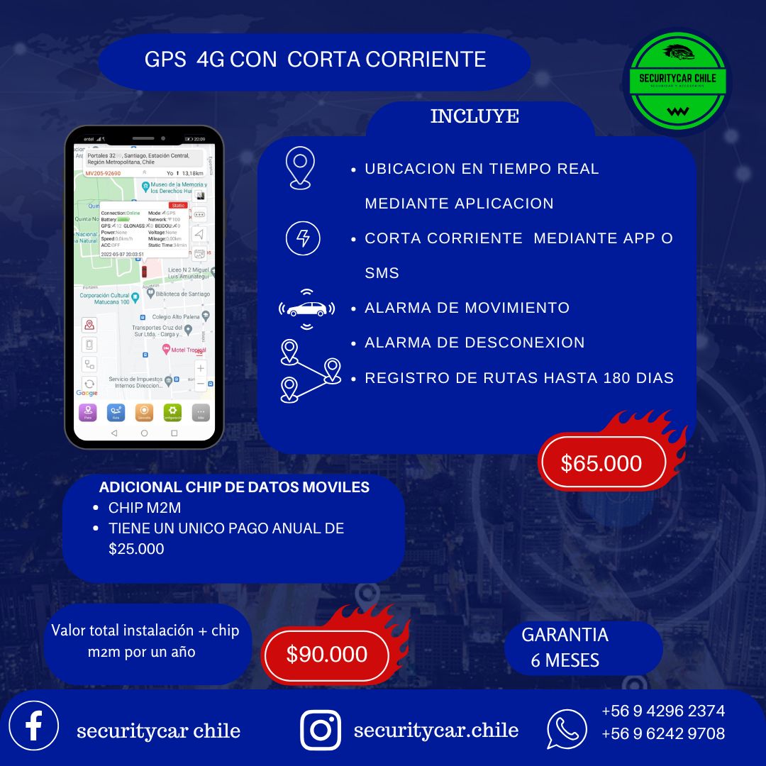 Pack Antiportonazo GPS 4G + Inmovilizador de presencia
