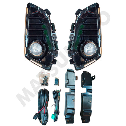 kit de neblineros Toyota Yaris (2023) LED instalados