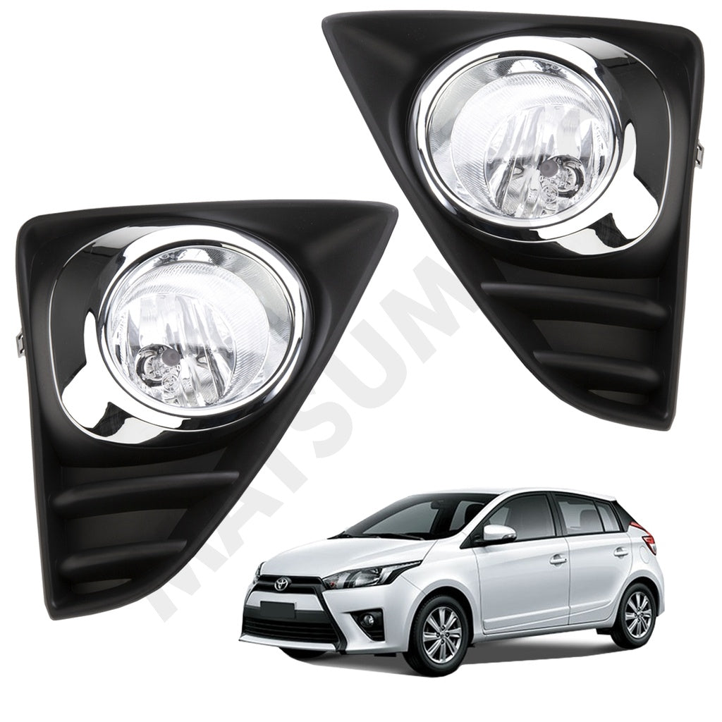kit de neblineros Toyota Yaris Sport (2014-2017)  instalados