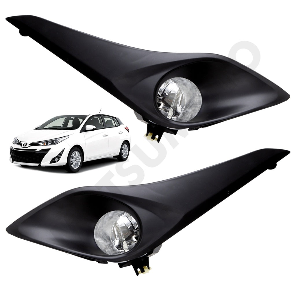 kit de neblineros Toyota Yaris (2018-2020)  instalados