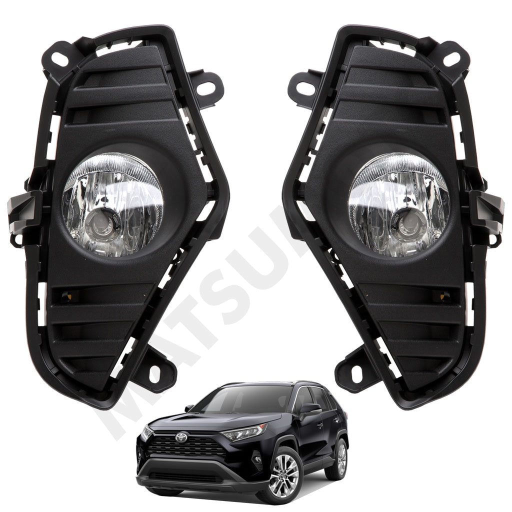 kit de neblineros Toyota RAV4 (2019-ON) instalados