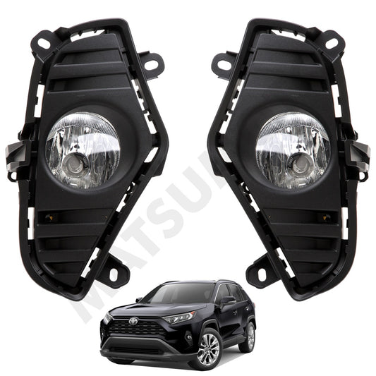 kit de neblineros Toyota RAV4 (2019-ON) instalados