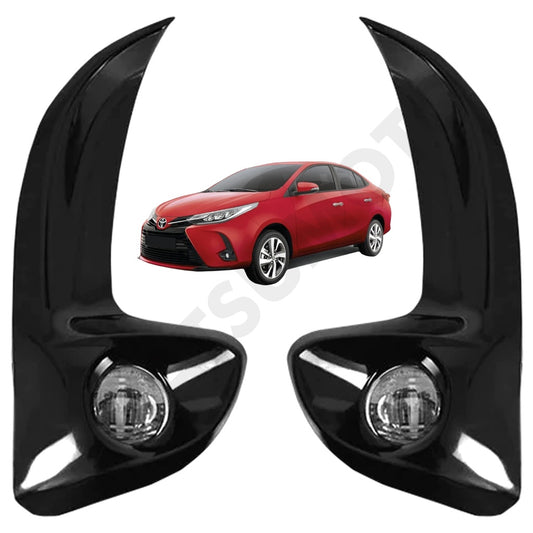 kit de neblineros Toyota Yaris (2021-2022) instalados