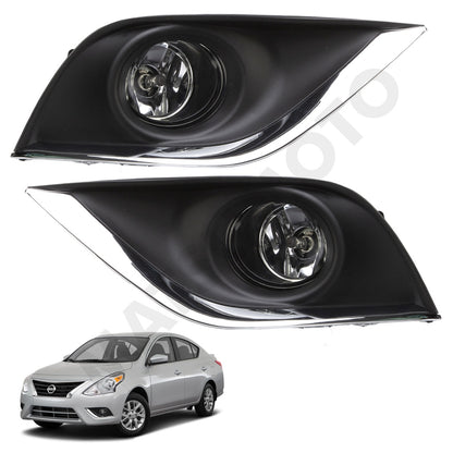 Kit de Neblineros Nissan Versa (2015-2020) instalados