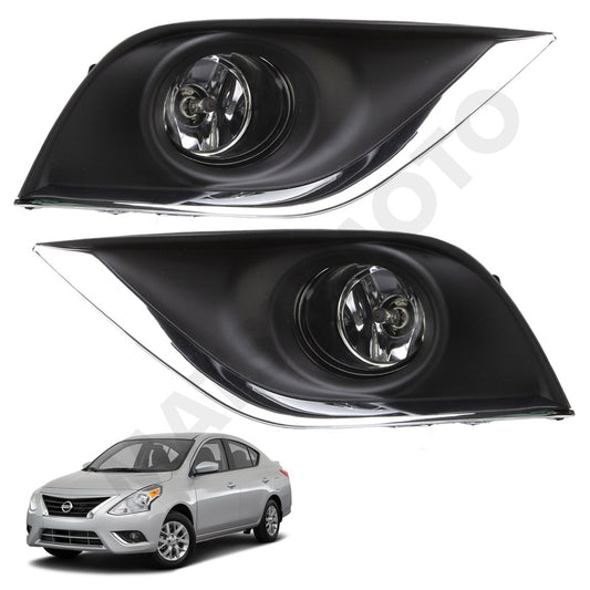 Kit de Neblineros Nissan Versa (2015-2020) instalados