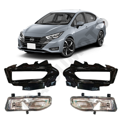 kit de neblineros  Nissan Versa (2023-ON) instalados