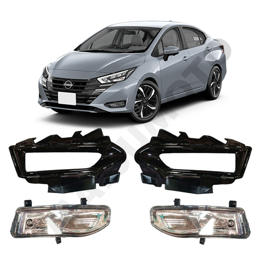 kit de neblineros  Nissan Versa (2023-ON) instalados