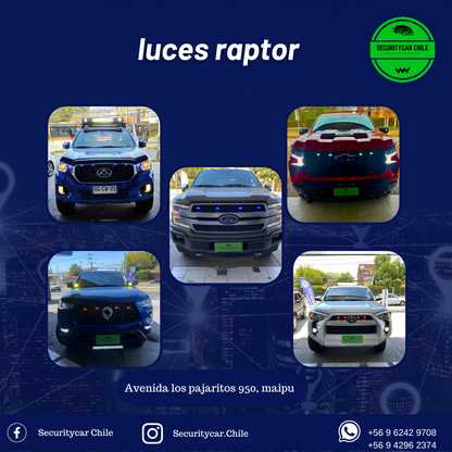 luces raptor
